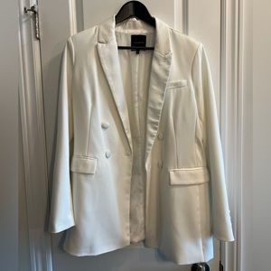 Dynamite White Blazer